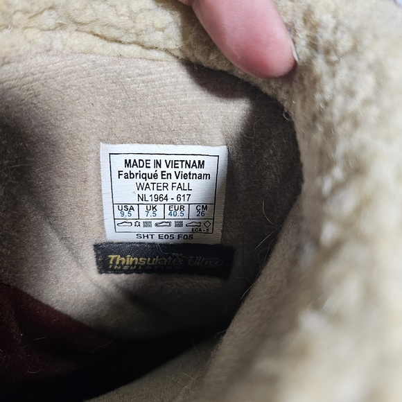 Sorel Burnt Orange Suede Side Zip Insulated Waterfall Winter Boots - Picture 9 of 9